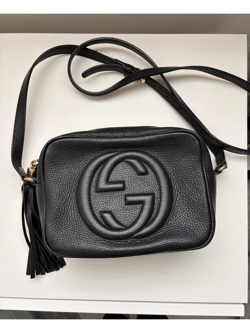 Gucci Soho Disco Leather Crossbody Bag
